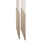FERRO Linear Chandelier 10xG9 – Industrial
