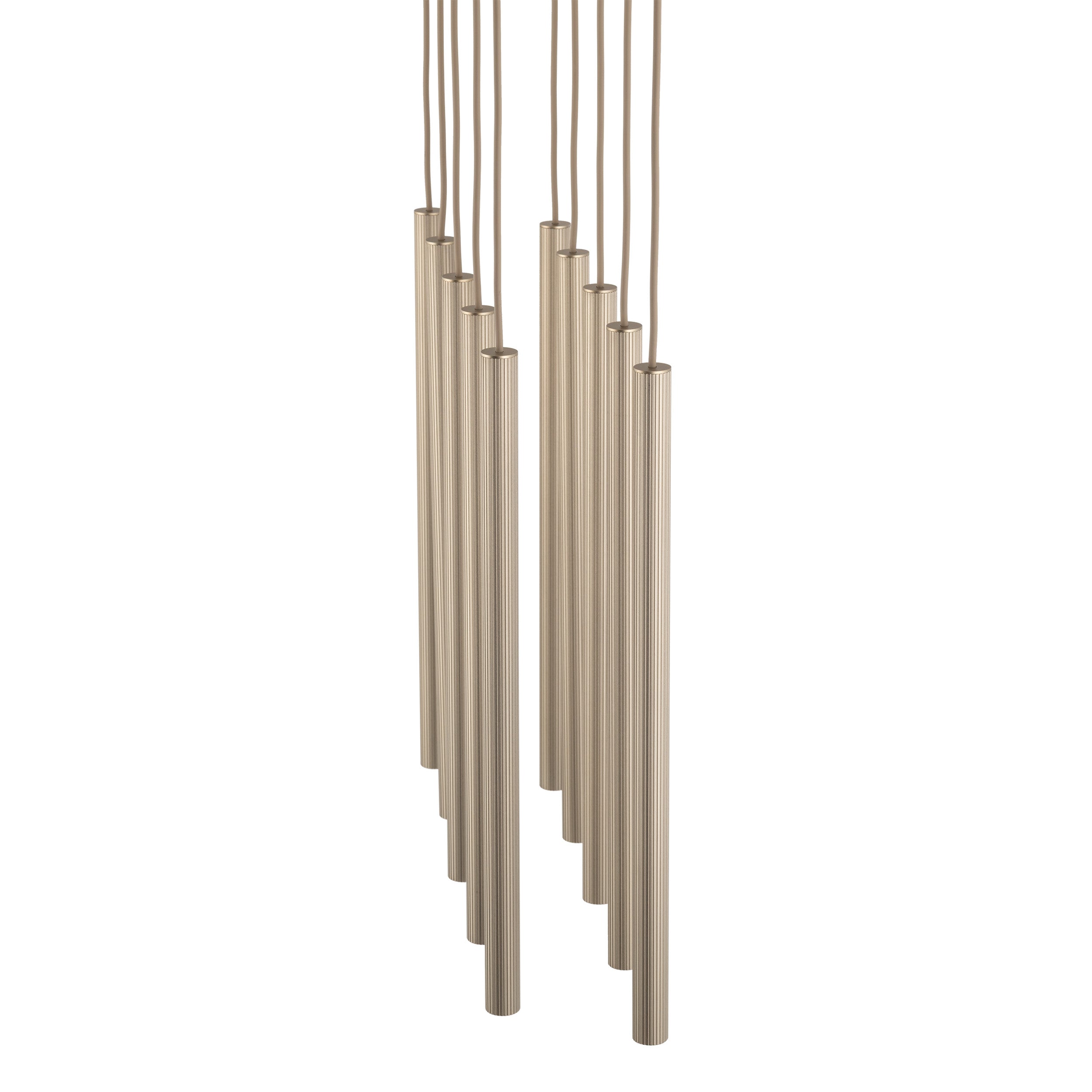 FERRO Linear Chandelier 10xG9 – Industrial