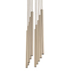 FERRO Linear Chandelier 10xG9 – Industrial