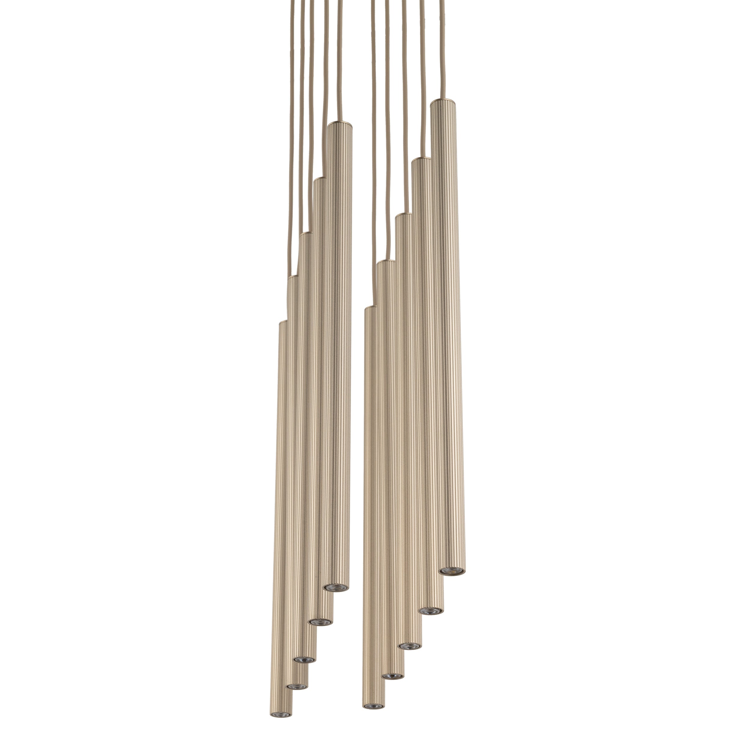 FERRO Linear Chandelier 10xG9 – Industrial