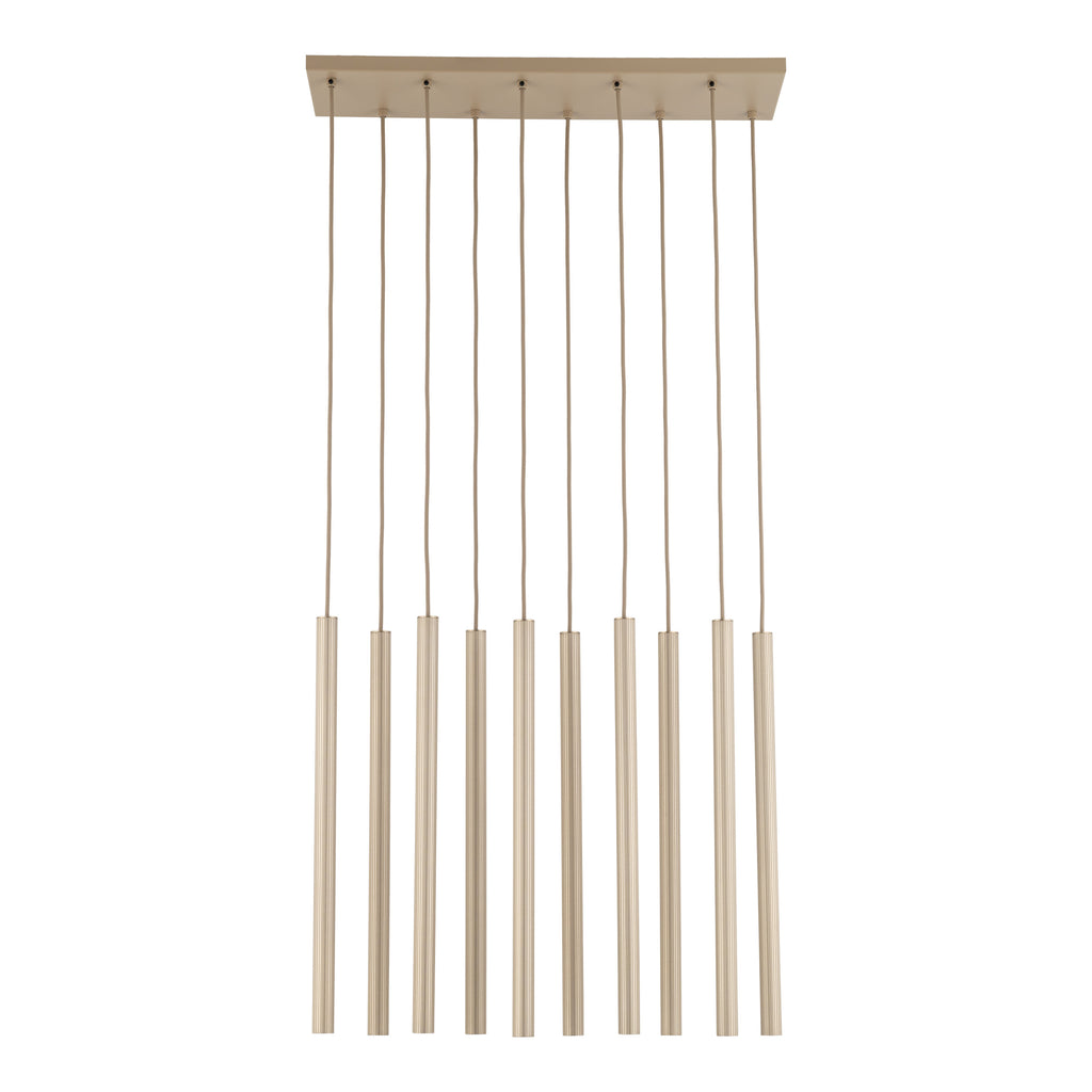 FERRO Linear Chandelier 10xG9 – Industrial