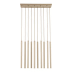 FERRO Linear Chandelier 10xG9 – Industrial