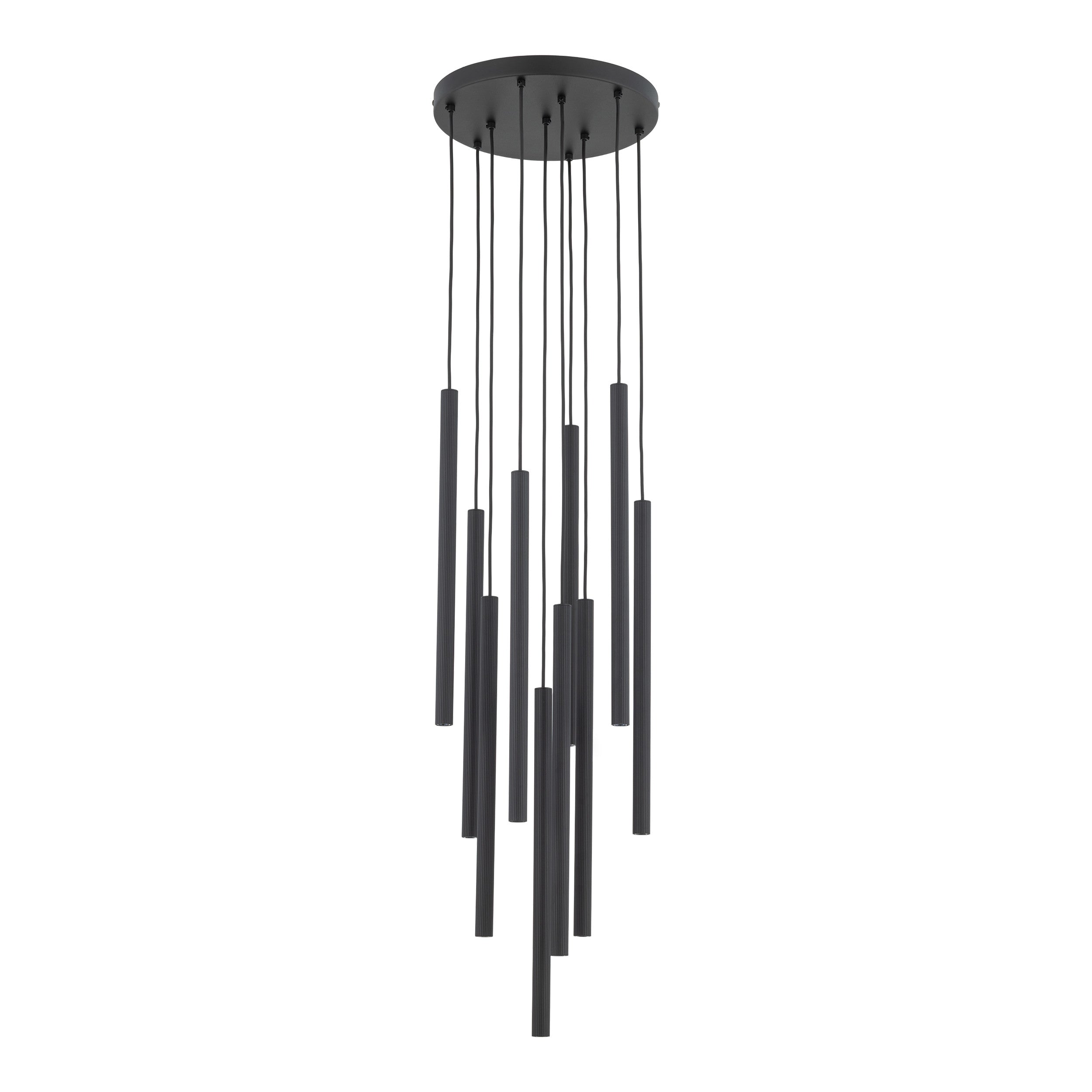 FERRO Ring Chandelier 10xG9 – Industrial