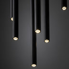 FERRO Ring Chandelier 10xG9 – Industrial