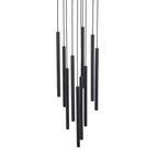 FERRO Ring Chandelier 10xG9 – Industrial