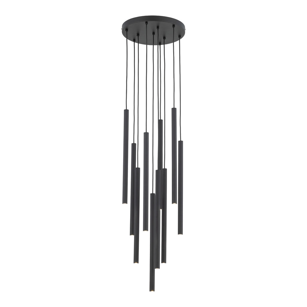 FERRO Ring Chandelier 10xG9 – Industrial