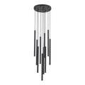 FERRO Ring Chandelier 10xG9 – Industrial