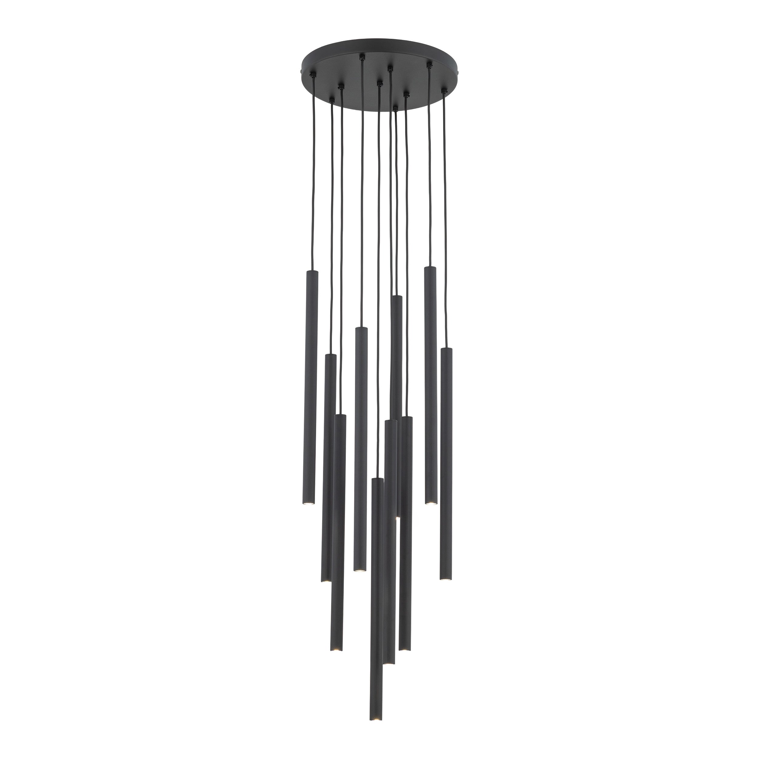 FERRO Ring Chandelier 10xG9 – Industrial