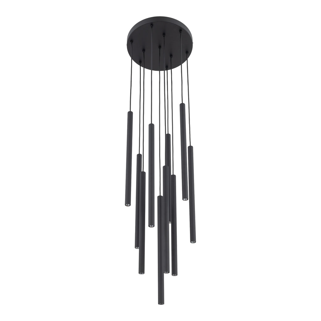 FERRO Ring Chandelier 10xG9 – Industrial