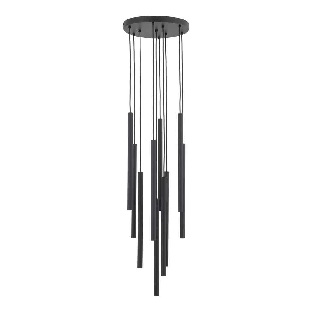 FERRO Ring Chandelier 10xG9 – Industrial