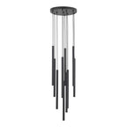 FERRO Ring Chandelier 10xG9 – Industrial