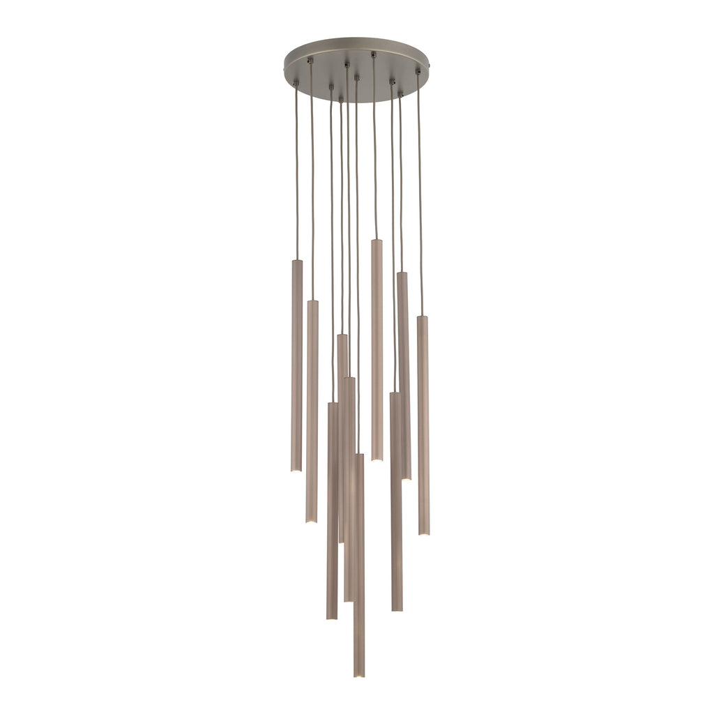 FERRO Ring Chandelier 10xG9 – Industrial