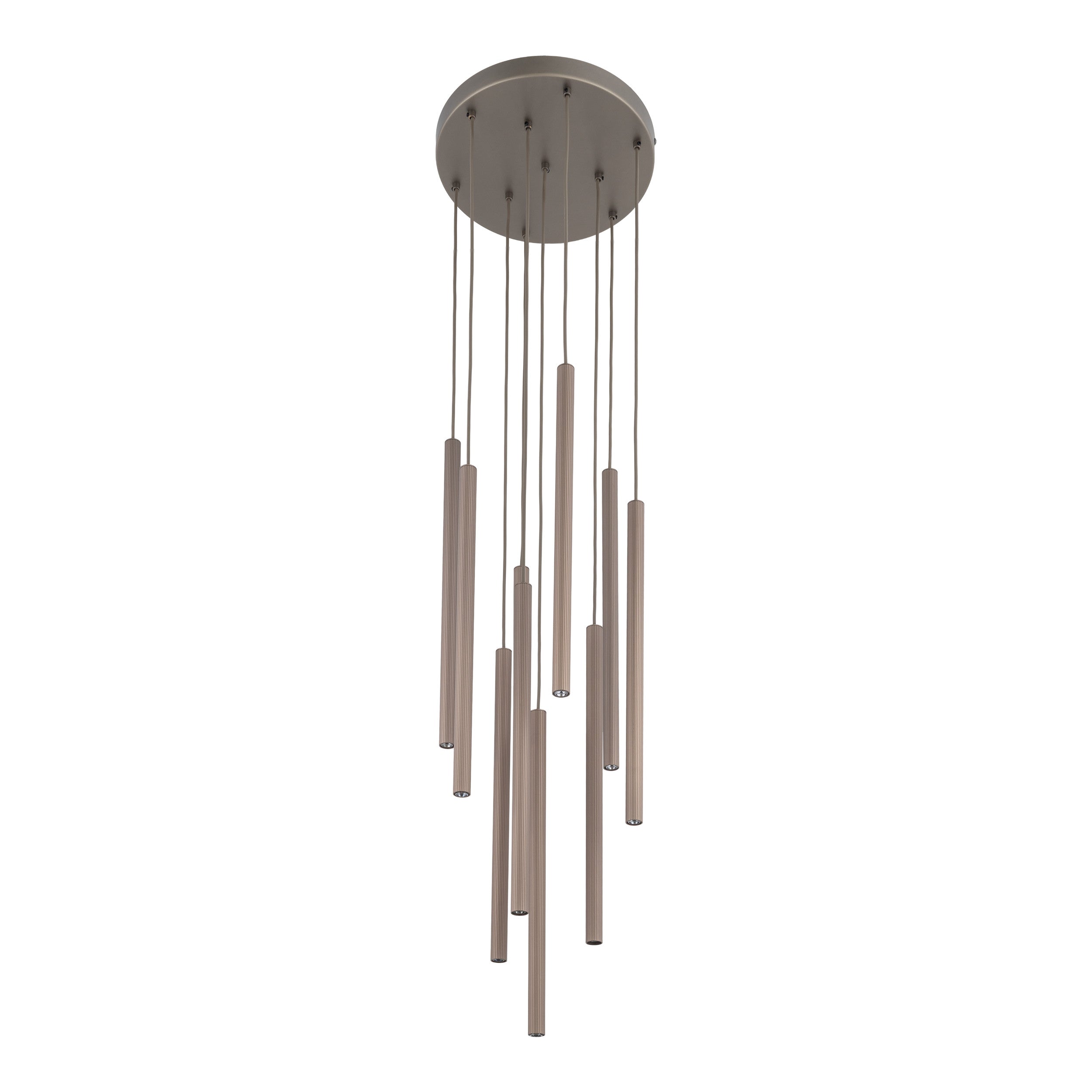 FERRO Ring Chandelier 10xG9 – Industrial