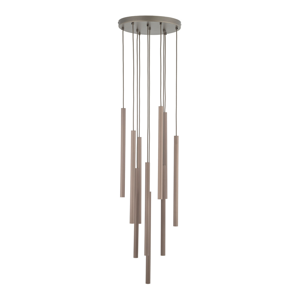 FERRO Ring Chandelier 10xG9 – Industrial