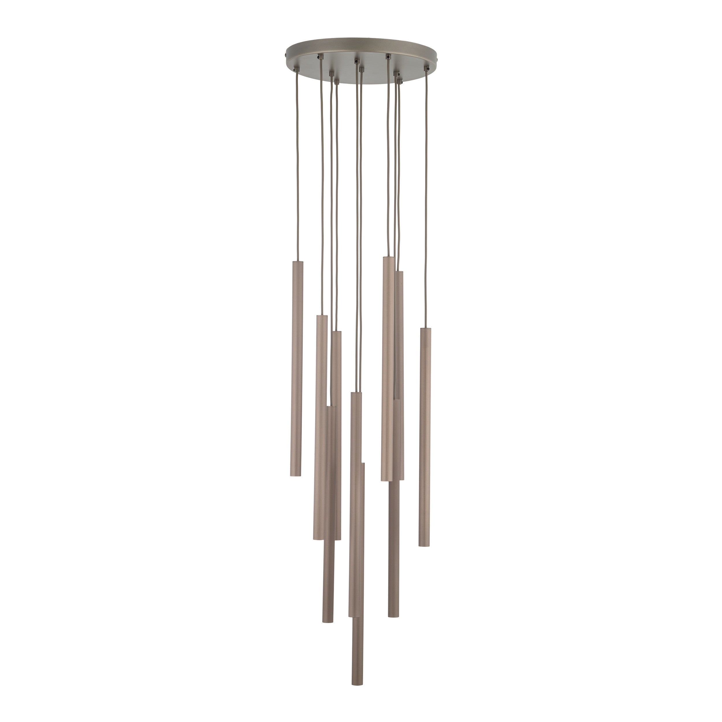 FERRO Ring Chandelier 10xG9 – Industrial