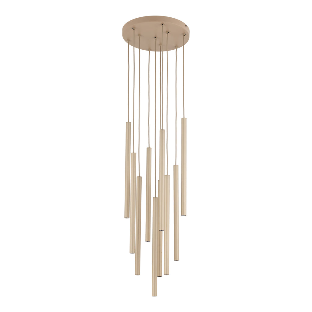 FERRO Ring Chandelier 10xG9 – Industrial