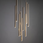 FERRO Ring Chandelier 10xG9 – Industrial