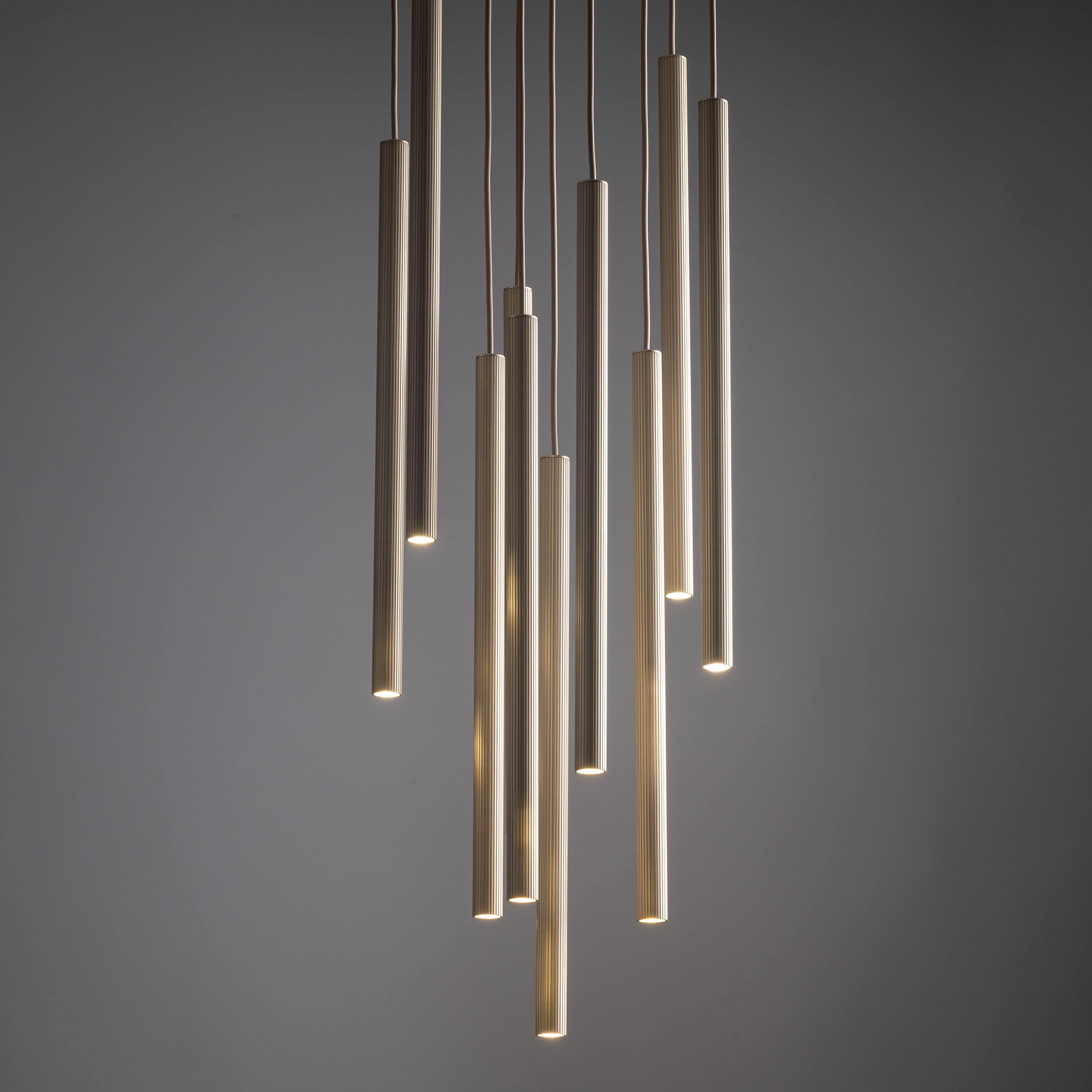 FERRO Ring Chandelier 10xG9 – Industrial