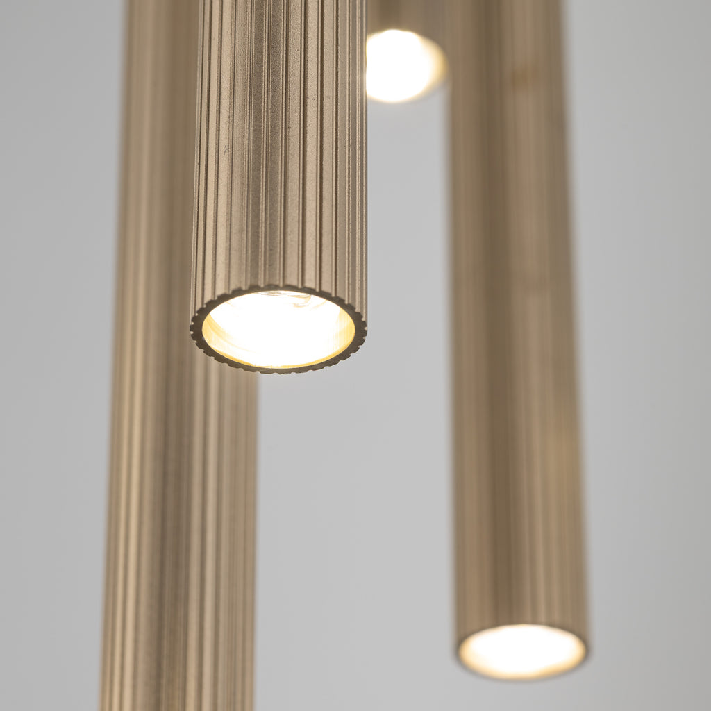 FERRO Ring Chandelier 10xG9 – Industrial