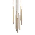 FERRO Ring Chandelier 10xG9 – Industrial
