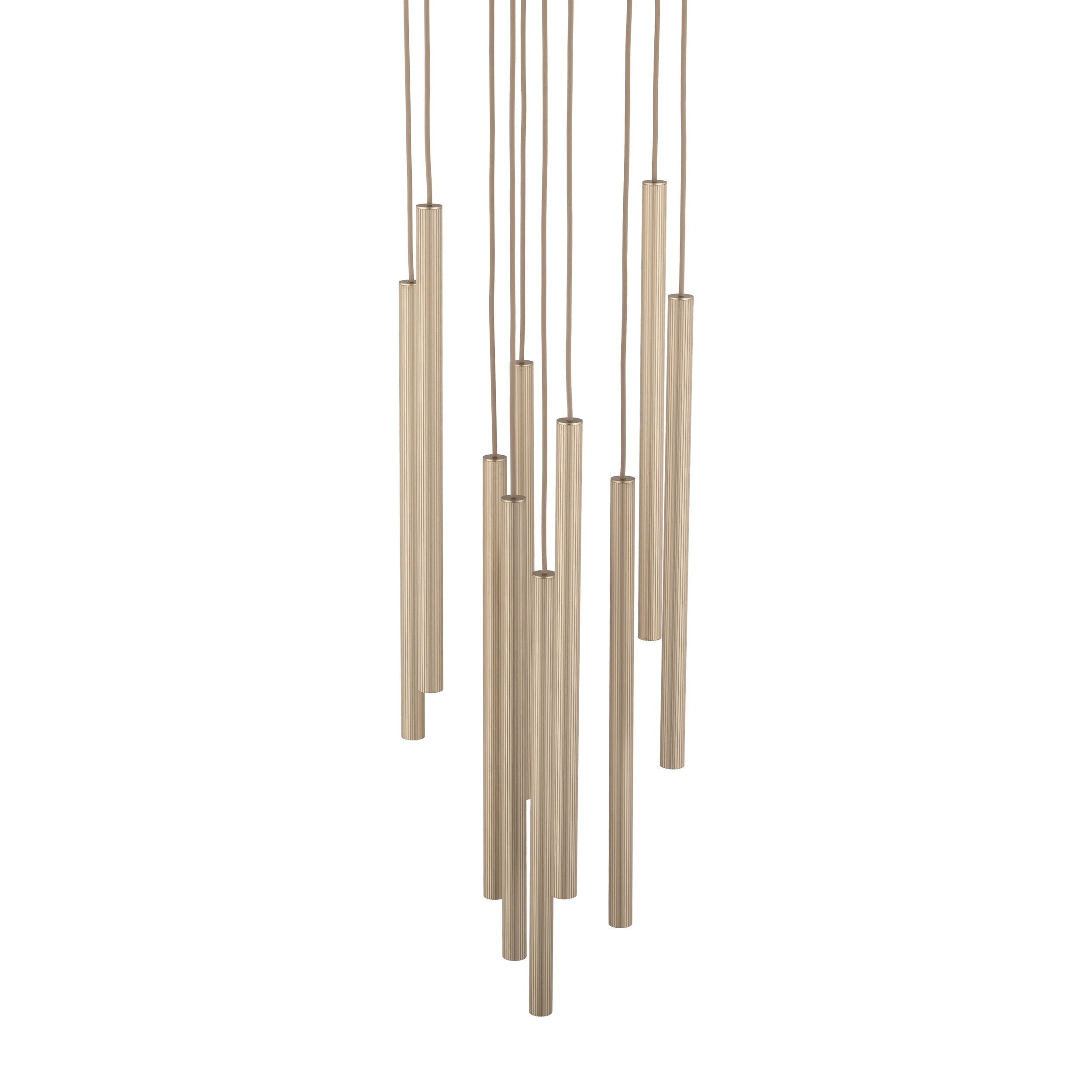 FERRO Ring Chandelier 10xG9 – Industrial