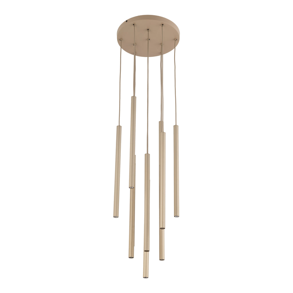 FERRO Ring Chandelier 10xG9 – Industrial