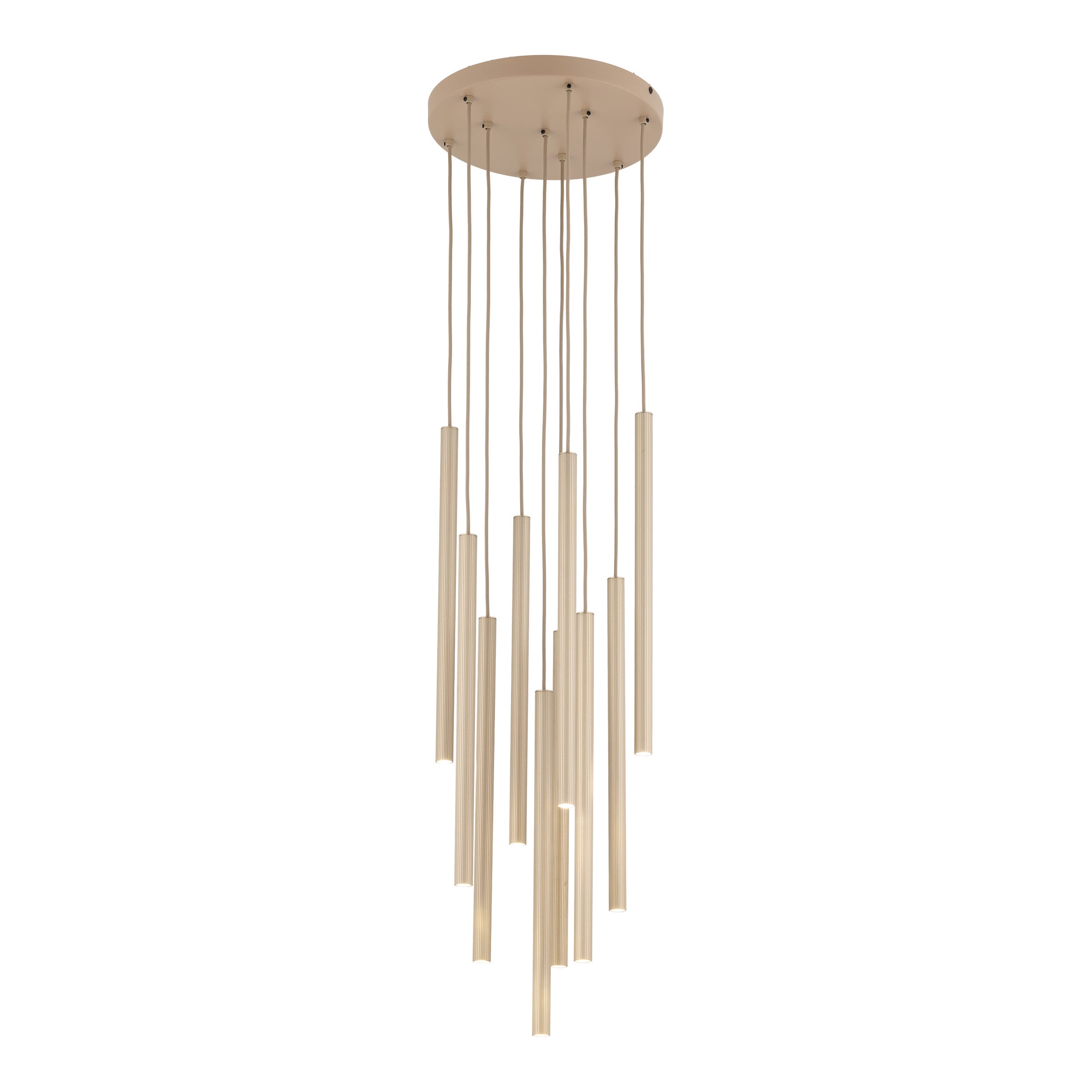FERRO Ring Chandelier 10xG9 – Industrial