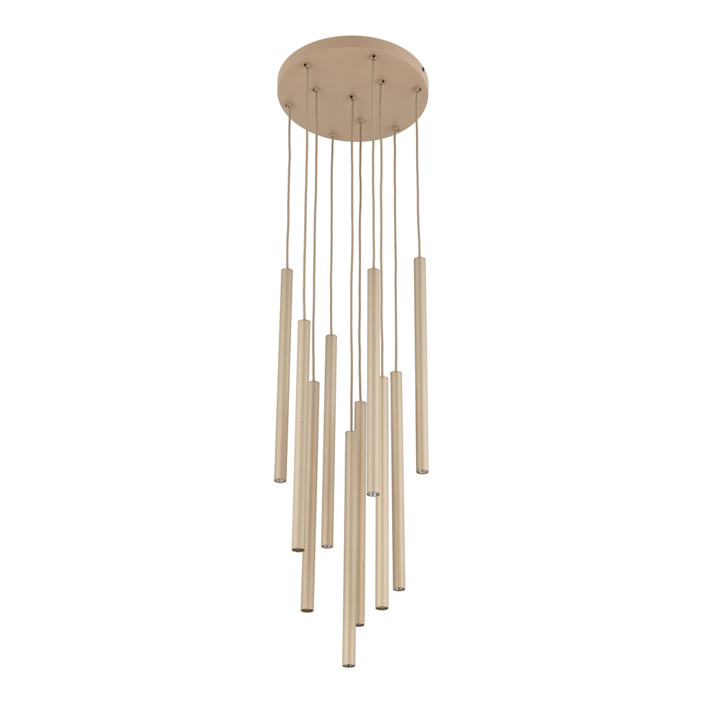 FERRO Ring Chandelier 10xG9 – Industrial