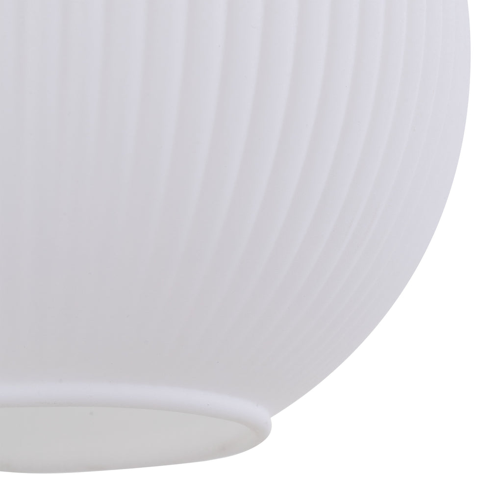 SOPHIA Black Gold Pendant Light – Glamour Opal Shade 1xE14