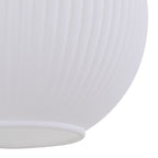 SOPHIA Black Gold Pendant Light – Glamour Opal Shade 1xE14