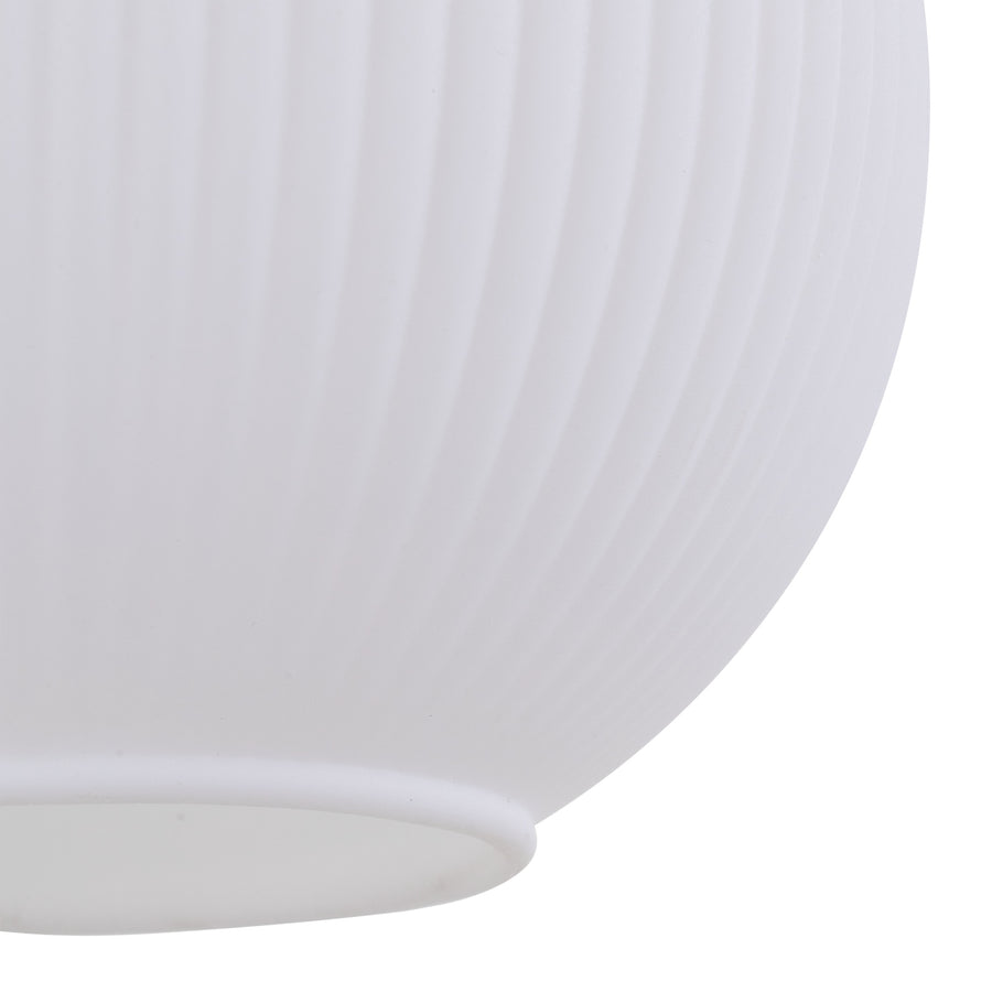 SOPHIA Black Gold Pendant Light – Glamour Opal Shade 1xE14