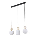 SOPHIA Black Gold Pendant Chandelier – Modern Glamour 3xE14