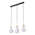 SOPHIA Black Gold Pendant Chandelier – Modern Glamour 3xE14