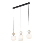 SOPHIA Black Gold Pendant Chandelier – Modern Glamour 3xE14