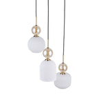 SOPHIA Black Gold Pendant Chandelier – Glamour 3xE14 B