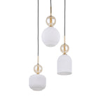 SOPHIA Black Gold Pendant Chandelier – Glamour 3xE14 B
