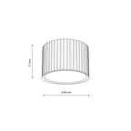 FERRO Downlight+ Ceiling Spotlight – Industrial 1xGX53
