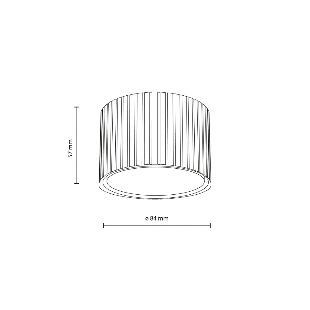 FERRO Downlight+ Ceiling Spotlight – Industrial 1xGX53