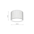 FERRO Downlight+ Ceiling Spotlight – Industrial 1xGX53