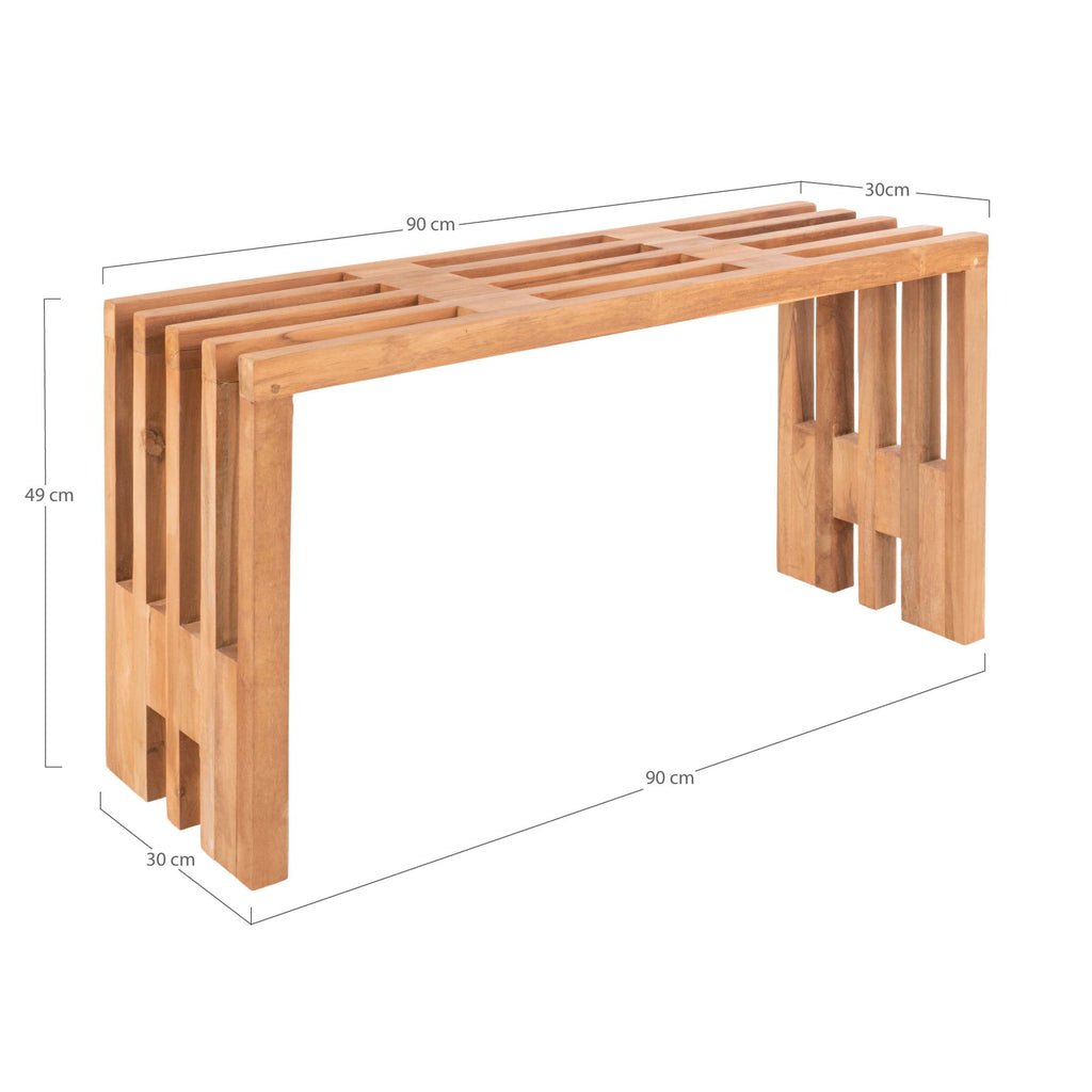 Benidorm Bench — Natural