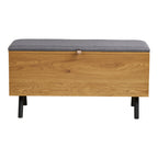 Barco Bench with storage — Natural