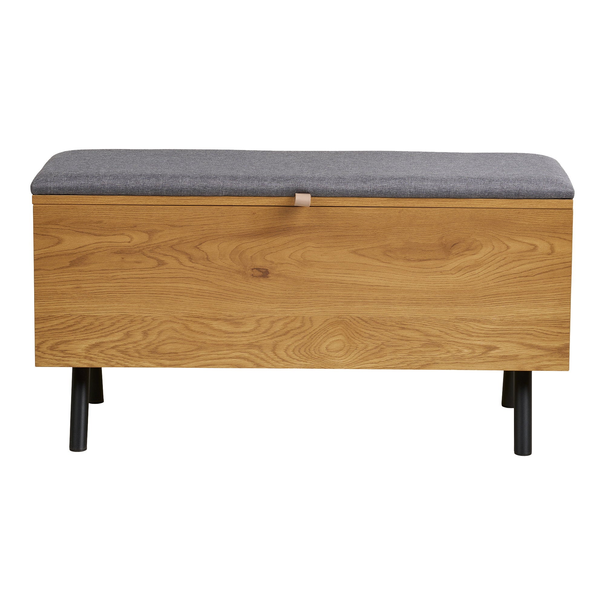 Barco Bench with storage — Natural