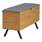 Barco Bench with storage — Natural