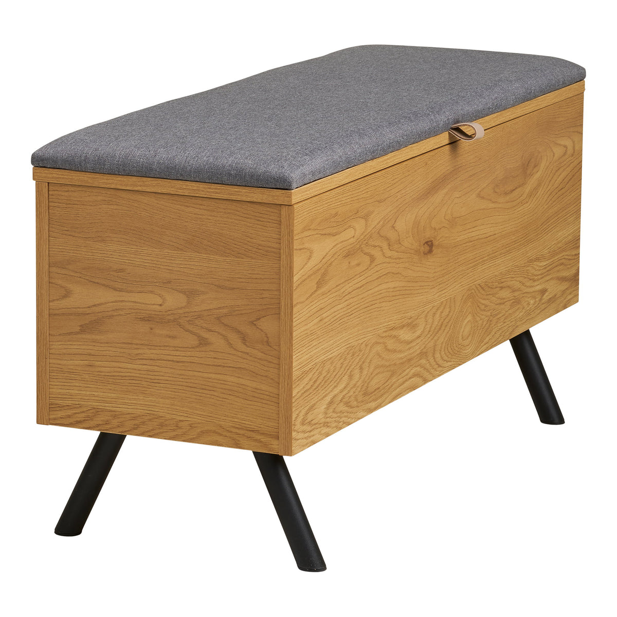 Barco Bench with storage — Natural