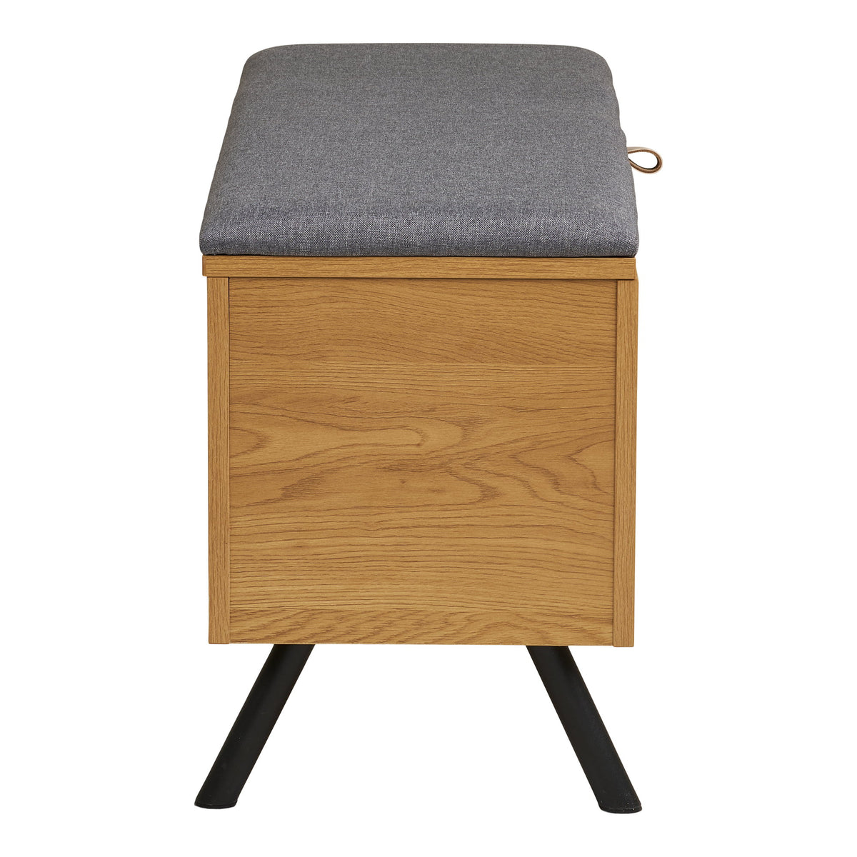 Barco Bench with storage — Natural