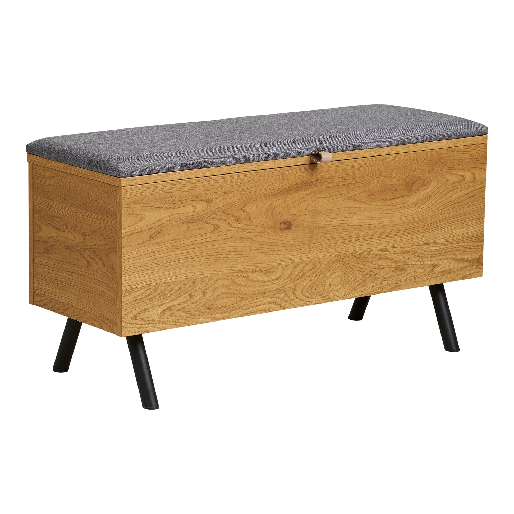 Barco Bench with storage — Natural