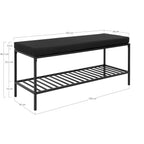 Vita Bench — Black