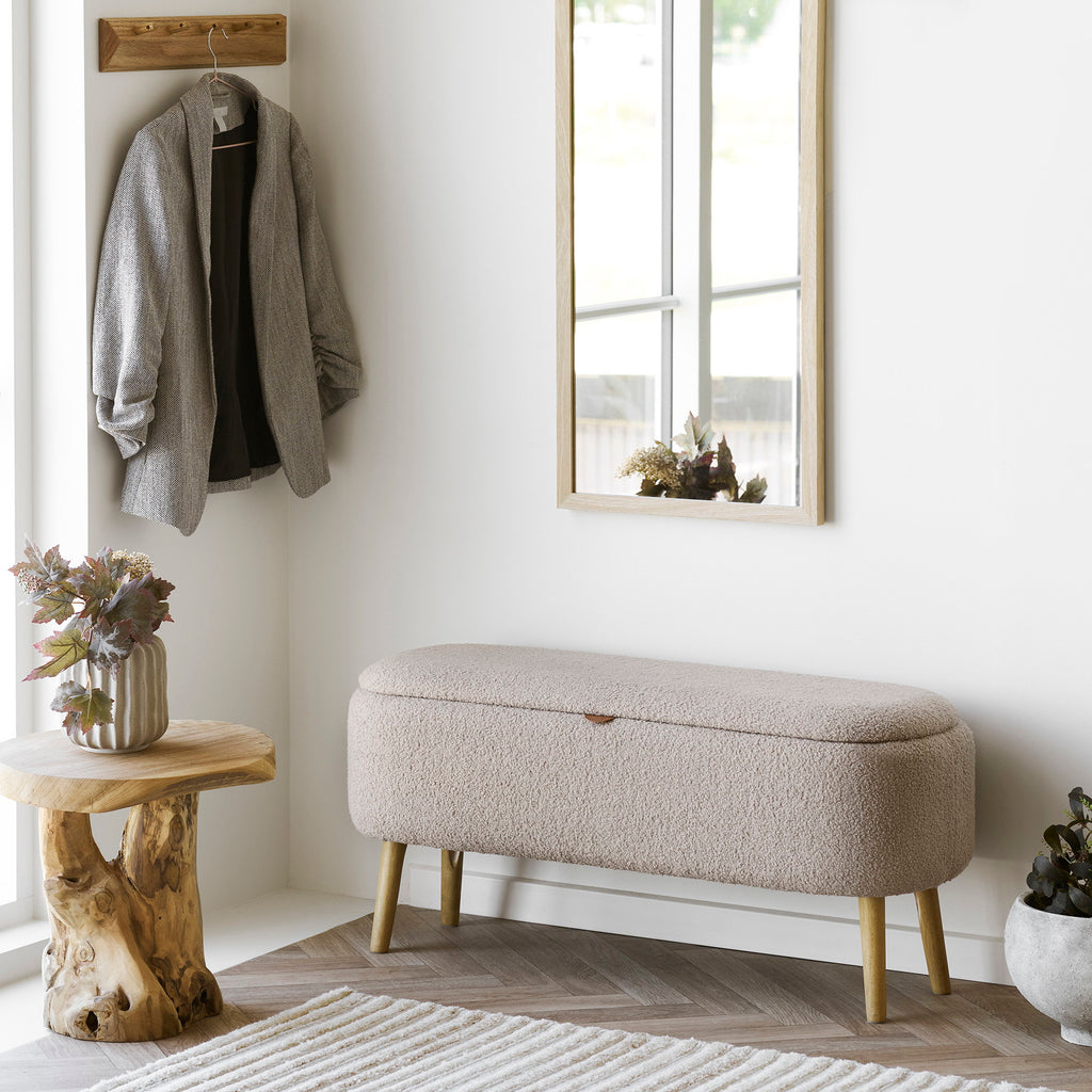 Harlow Bench — Beige