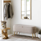 Harlow Bench — Beige