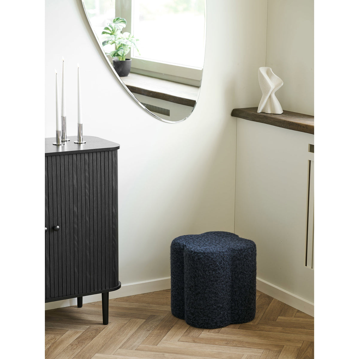 Durban Pouf — Blue